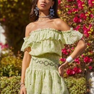 Ramy Brook Off Shoulder Mini Dress NWT